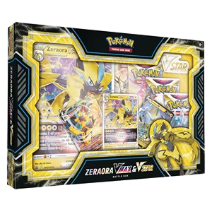 Coffret Pokémon Zeraora-VMAX et VSTAR (FR)