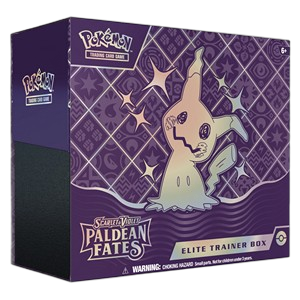 ETB Pokémon Destinées de Paldea – Coffret Dresseur d'Élite (FR)