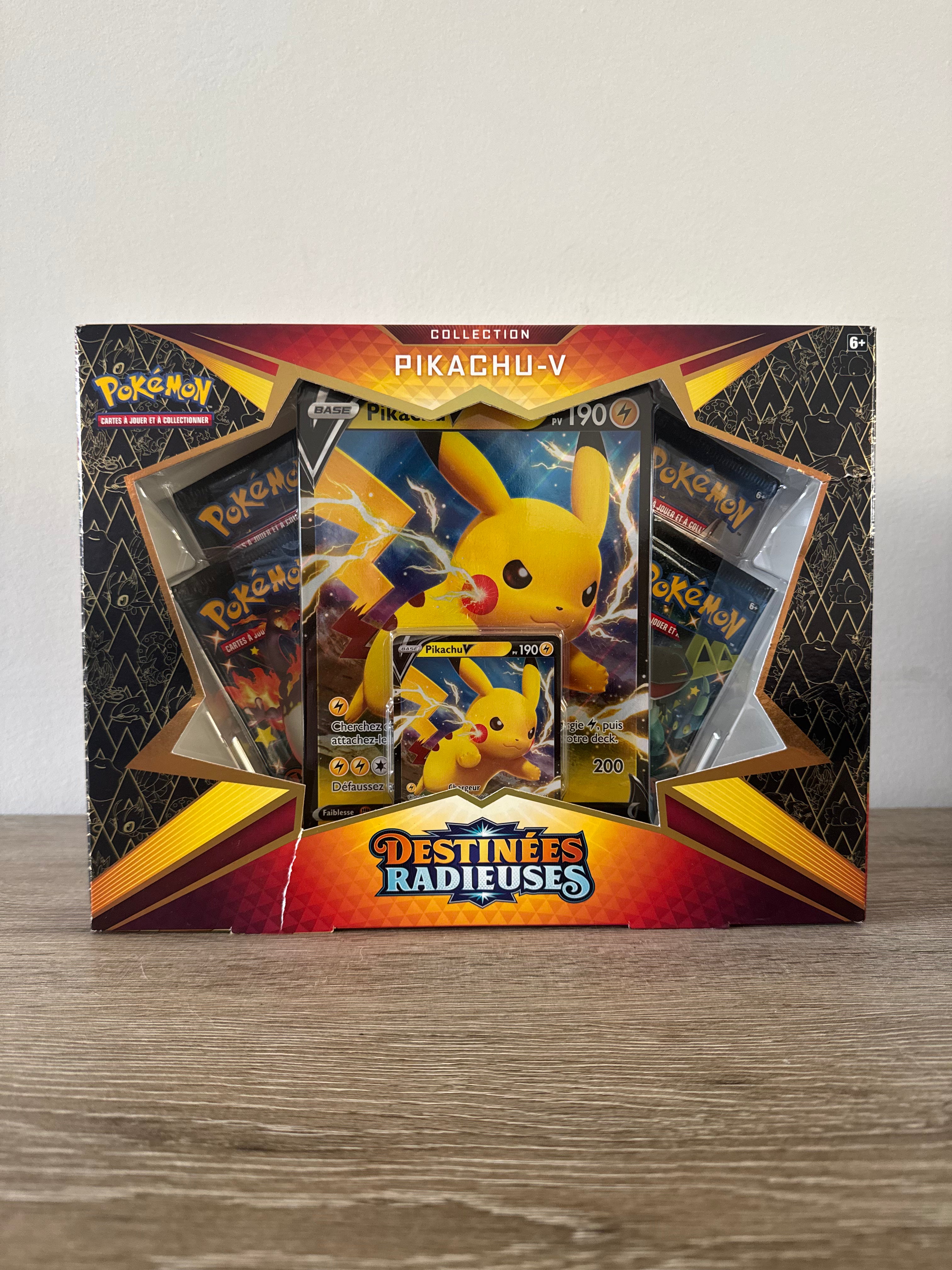 Coffret Pokémon Destinées Radieuses (Pikachu-V) (FR)